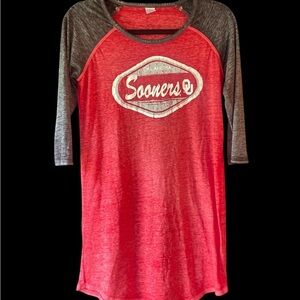 Sideline Apparel Oklahoma Sooners 
Nightgown Womens Size S.
